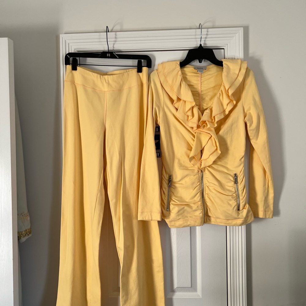 Newman Marcus Exclusive yellow suit